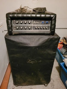 1967 "KUSTOM" BLACK 90s legit K-200 1 x 15 Tuck & Roll Amp - Picture 1 of 1