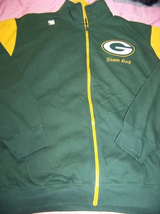 Chaqueta para hombre Team Apparel Green Bay Packers nueva con etiquetas 2XL - Imagen 1 de 2