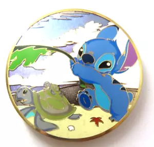 Disney Pin HotArt ACME - Golden Magic - STITCH Series - Turtle LE 300 #128478 - Picture 1 of 2
