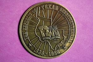 1986 Texas Sesquicentennial Token #M19852 - Bild 1 von 2