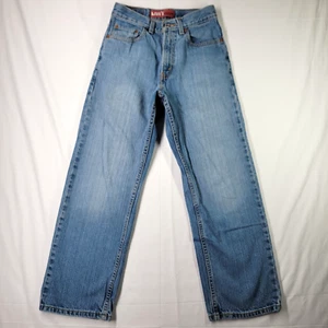 Levi's Loose Straight 569 Jeans Boys Size 14 Slim (25x27) 569 Loose Straight - Picture 1 of 20