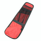 Storage Holder Convenient Zipper Waterproof Fabric Handbag Holder Space Savi Red