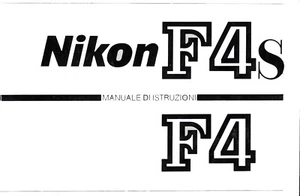 Nikon f4 manual in Italian in pdf on cd - Picture 1 of 1