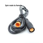 2/3/4/5/6 8 Pin DC male to female Connector Cable Waterproof Ebike senser wire