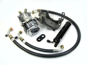 Compressor Conversion Kit 1966 Mustang w/6 cyl (Chrome) [50-3166C] - Picture 1 of 1