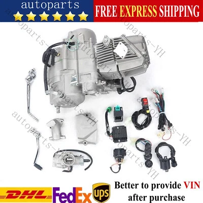 For 190cc Zongshen 4-Valve Electric Start Anima 190FE Engine with accessories - Image 1 of 4
