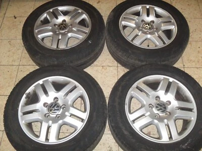 VW Touareg 7L Alufelgen in 18 Zoll mit Allwetterreifen Vredestein - Bild 1 von 4