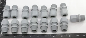 (15) Kleinhuis IPON NPT 1/2" Straight Connector w/Rubber Tension & Light USED - Picture 1 of 2