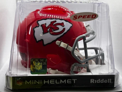 Kansas City Chiefs 1963-1973 63-73 Throwback Speed Riddell Football Mini Helmet Cover