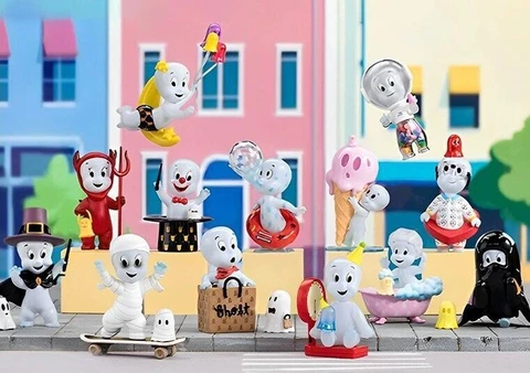 Genuine POPMART Casper Naughty Ghost Elf Series Confirmed Blind Box Figures NEW Cover