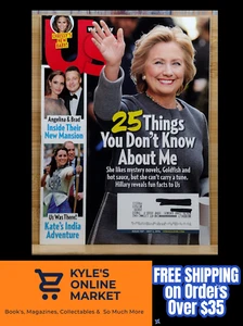 US Weekly Magazine #1107 MAY 2, 2016 Hillary Clinton 25 Things You Don't Know Ab - Picture 1 of 18