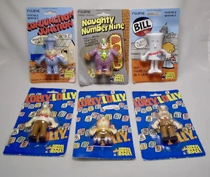 set of 6 SCHOOL HOUSE ROCK figures CONJUNCTION JUNCTION & the BILL MOC 1995  - Picture 1 of 4