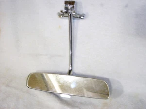 VINTAGE 1960s CHEVROLET IMPALA BUICK  CONVERTIBLE REAR VIEW MIRROR / # 10836 - Picture 1 of 11