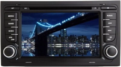 Android 7.1 Car Stereo 7" 2 Din Head Unit RAM 2G GPS Navigation with DVD r1031 - Image 1 of 4