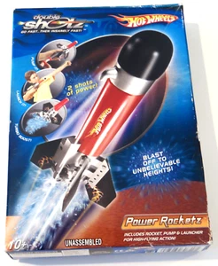 Hot Wheels Double Shotz Power Rocketz Blast Off Rocket Playset Launch Flying - Picture 1 of 14