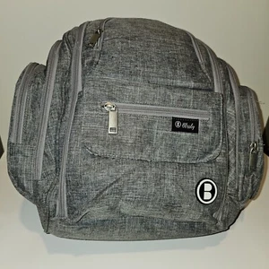 Blissly Baby Diaper Backpack Waterproof, Insulated Pockets, Changing Pad - Picture 1 of 24