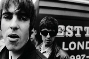 Oasis, Black and white, Up close, Noel and Liam Gallagher Poster 24x36  - Picture 1 of 1