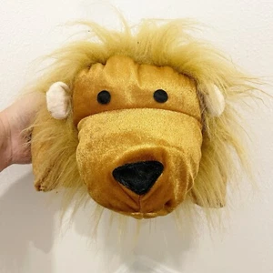 Vintage Pier 1 Imports Lion King Safari cuscino gatto animale domestico 25" morbido coccolone - Foto 1 di 11