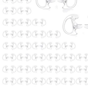 Professional Silence: 40-Pair Earmold Earplugs with Rounded Tips for Comfort - Zdjęcie 1 z 9