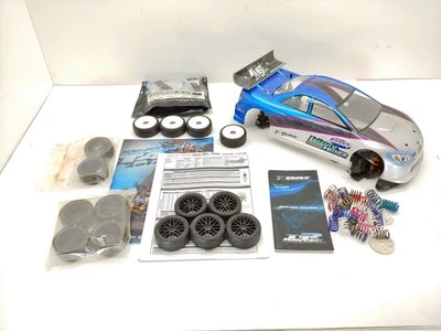 Raro chasis deslizante de rodillos TC de fibra de carbono Xray T1R 1/10 con extras y Foto 1 de 4