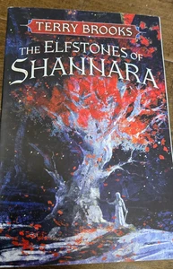 2025 SDCC TERRY BROOKS THE ELFSTONES OF SHANNARA SIGNED BOOK HIS LAST ONE - Picture 1 of 2