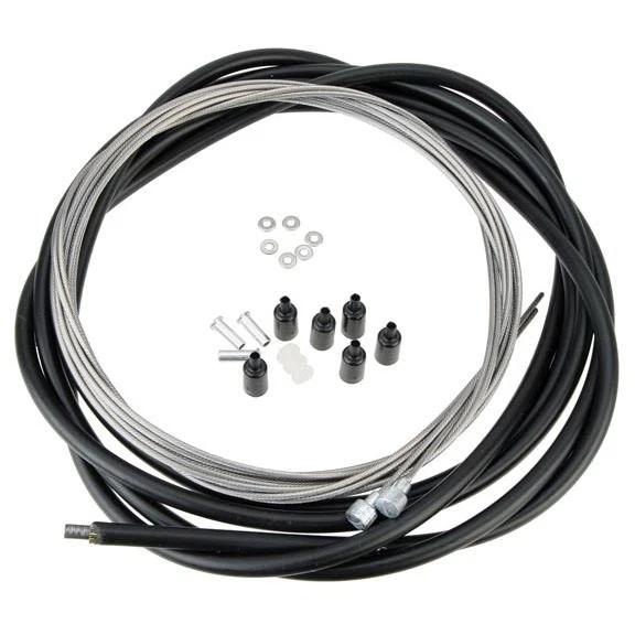 Conjunto de Freio de Estrada Aztec Super Slick, 5mm F/R - Preto - Imagem 1 de 1