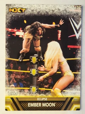 2017 Topps WWE Then Now Forever #F-38 EMBER MOON FINISHERS & SIGNATURE MOVES - Image 1 of 2