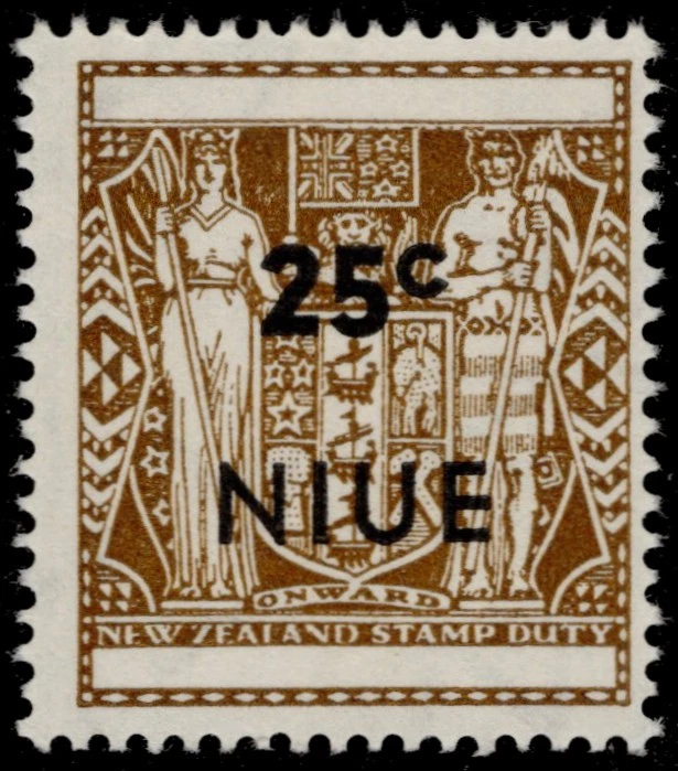 NIUE 116 (SG135) - Escudo "Perf 14,0 x 14,0" (pc45427) Foto 1 de 1