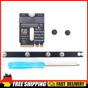 M.2 A+E To NVME SSD Adapter PCI-E 4.0 Adapter with Bracket M2 WIFI Interface - Bild 1 von 8