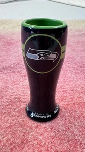 Seattle Seahawks Ceramic Mini Pilsner Shot Glass 2.5oz – Boelter, 2015 - Picture 1 of 5