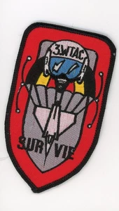 PATCH BELGIUM AIR FORCE 2 TACTICAL WING SURVIVE SEW ON  PARCHE - Picture 1 of 1