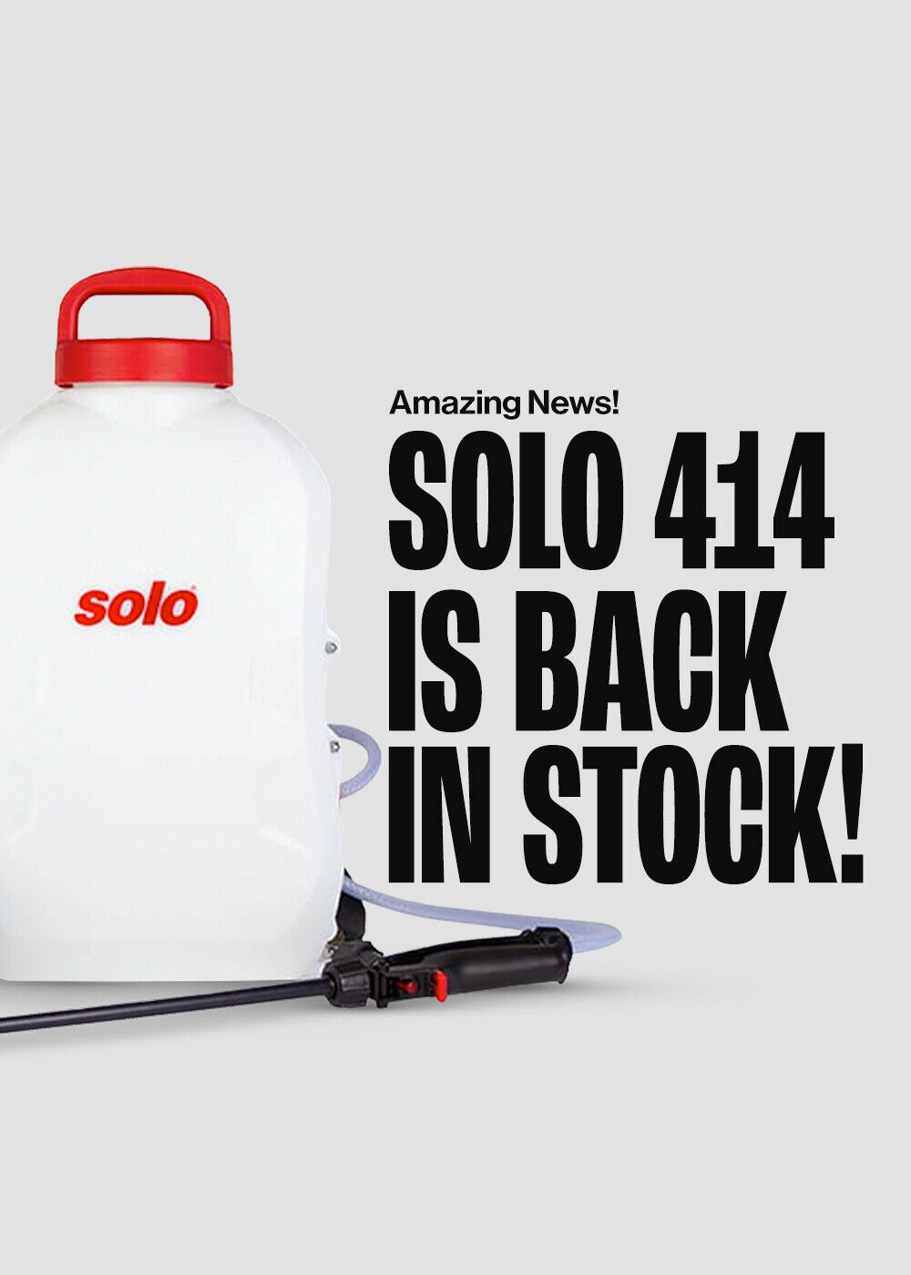 Solo 414 is back in stock!