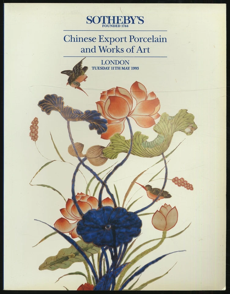 Chinese Export Porcelain and Works of Art / 1st Edition 1993 Foto 1 de 1