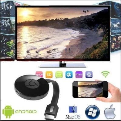 MIRASCREEN G2 per GOOGLE WIRELESS HDMI DISPLAY DONGLE MEDIA VIDEO chromecast - Immagine 1 di 4