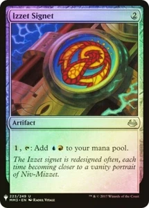 Foil IZZET SIGNET 1x Magic The List MTG NM - Picture 1 of 1