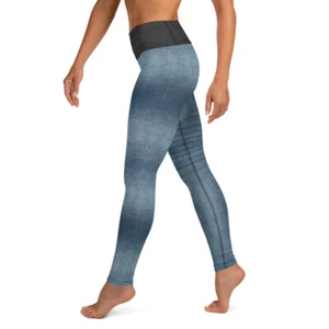Super soft Yoga Leggings with 4 way stretch polyester spandex / reinforced seams - Picture 1 of 21