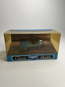 CORGI CLASSICS 1:43 PORSCHE 356 OPEN TOP - BLUE 96360 - Picture 1 of 4
