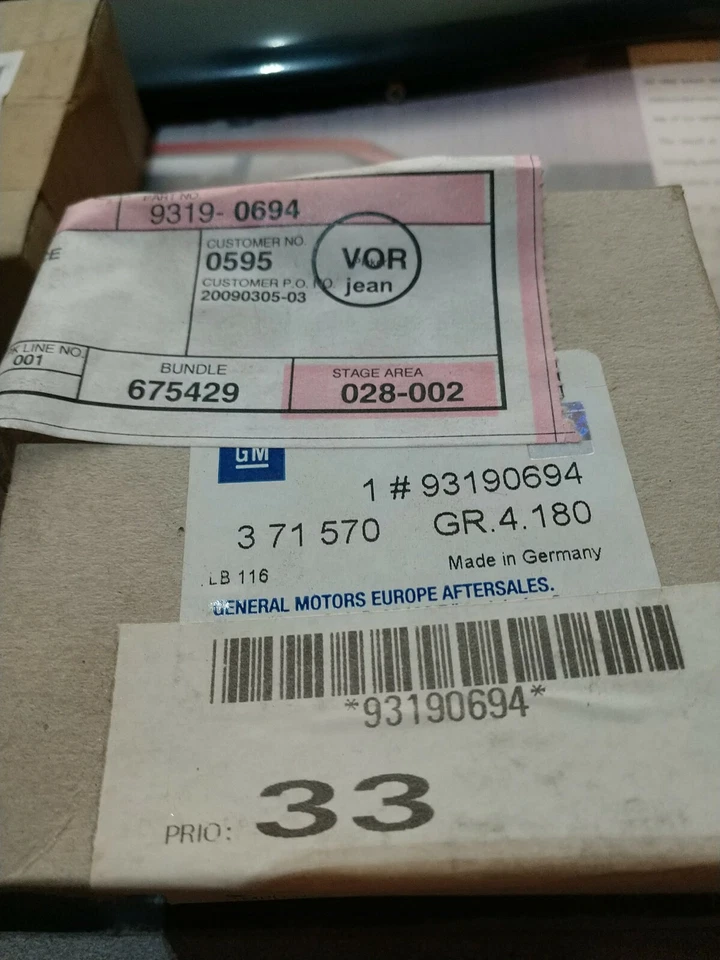 NUEVO OE Saab NG 900 9-3 Transmisión Trasera Automática Diferencial Carrera 93190694 Foto 1 de 1