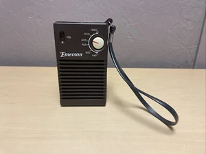 Vintage Emerson Solid State AM Transistor Radio P3400F Works! - Picture 1 of 7