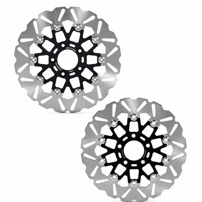 2x Floating 11.5" Front Rear Brake Rotors for Harley Softail FXSB Breakout 13-17 - Image 1 of 4