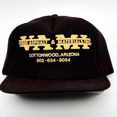 Verde асфальт и материалы шляпа крышка Cottonwood AZ коричневый бейсболки пены с подкладкой новый - Изображение 1 из 4