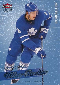 2008-09 Ultra ICE MEDAL #260 LUKE SCHENN - x/100 ROOKIE - Maple Leafs