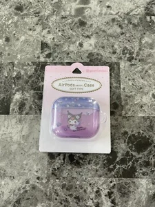 NEW Gourmandise Kuromi AirPod Soft Case (3rd Gen) Cover Japan Import - Picture 1 of 2