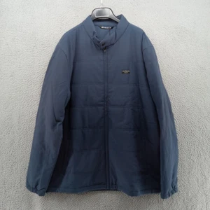 Travis Mathew Jacket Mens 2XL Blue Indigo Lightweight Seaboard Insulated Puffer - Picture 1 of 11