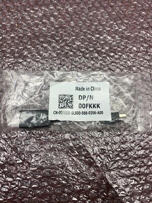 Genuine Dell Mini Displayport to Displayport DP Adapter Cable with Clip 00FKKK - Image 1 of 4