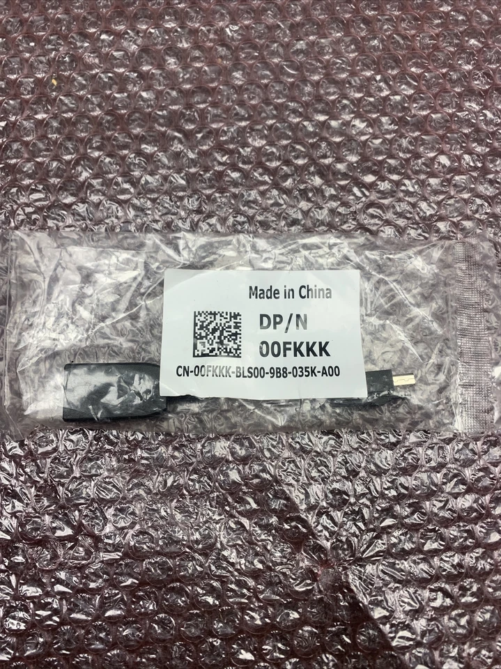 Genuine Dell Mini Displayport to Displayport DP Adapter Cable with Clip 00FKKK - Image 1 of 4