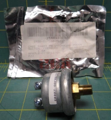 Interruptor de presión AM General MA308-20009 SERIE M-915 M-916A1 NSN 5930-01-100-7652 Foto 1 de 4
