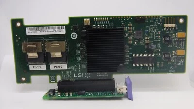 IBM Server RAID M1015 6Gb/s 8-Port PCIe x8 SAS/SATA RAID Controller P/N: 46M0861 - Image 1 of 4