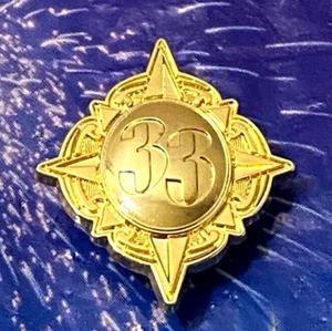 🪙 ¡RARO! Prendedor Club 33 Disneyland 2017 Disney Club Disney 33 Brújula Dorada Rosa Prendedor - Imagen 1 de 2