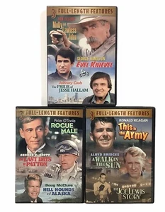 43-DVD’s 9 FullLength Fims, Molly And Lawless John, Rogue Male, This Is The Army - Picture 1 of 1